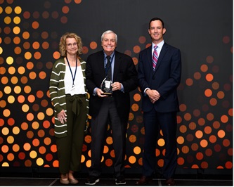 Dr Mirro IHA Award presentation